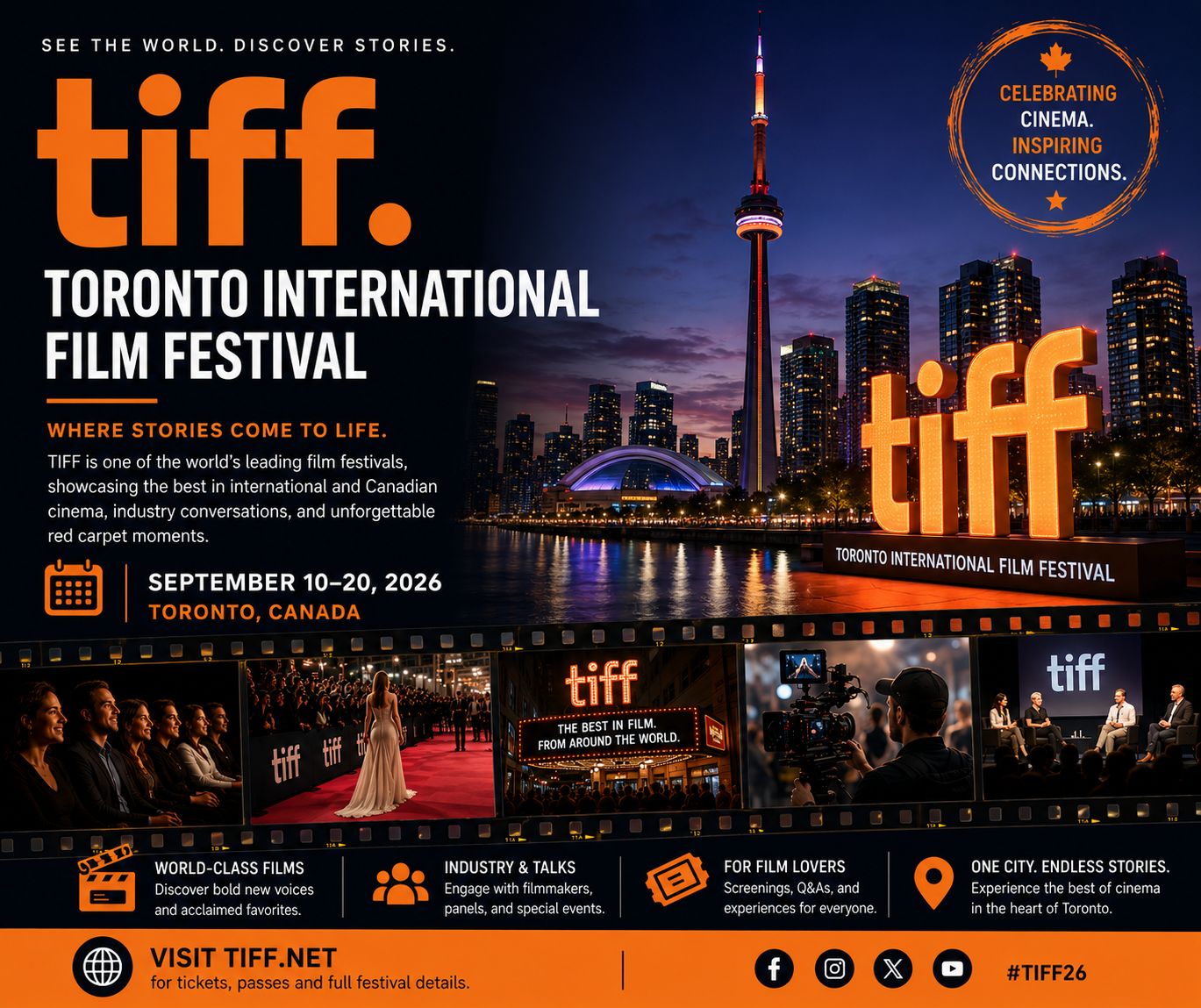 TIFF - Toronto International Film Festival Experience Planner