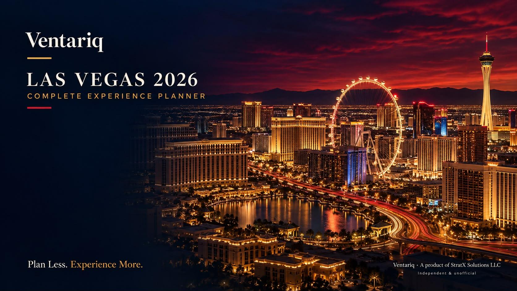 Formula 1 Las Vegas Grand Prix 2026 Experience Planner